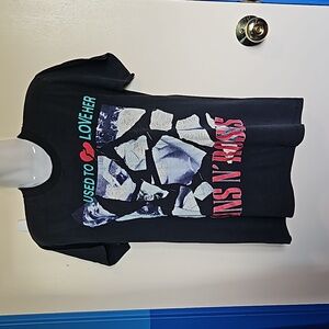 Guns & Roses "Used To Love Her LIES" Rare Vintage Band Shirt